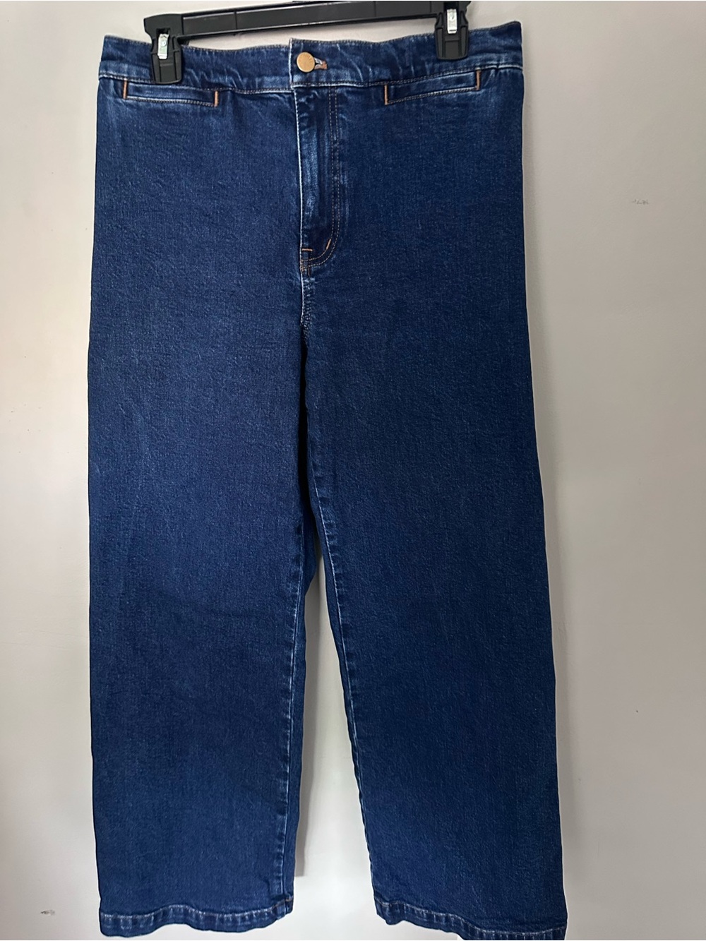 Madewell Indigo Wide-Leg Jeans